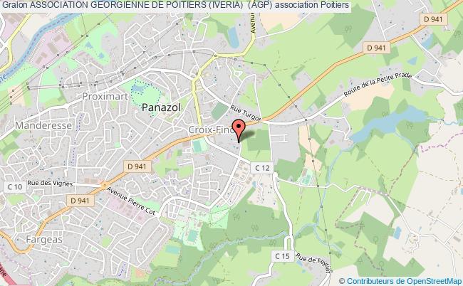 plan association Association Georgienne De Poitiers (iveria)  (agp) Poitiers