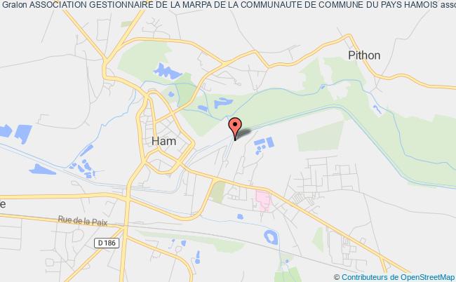 plan association Association Gestionnaire De La Marpa De La Communaute De Commune Du Pays Hamois Ham