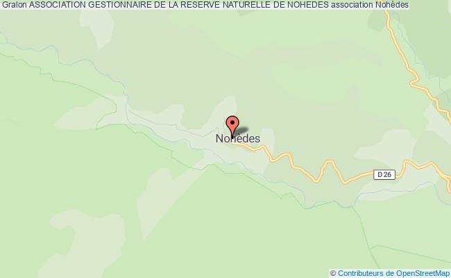 ASSOCIATION GESTIONNAIRE DE LA RESERVE NATURELLE DE NOHEDES
