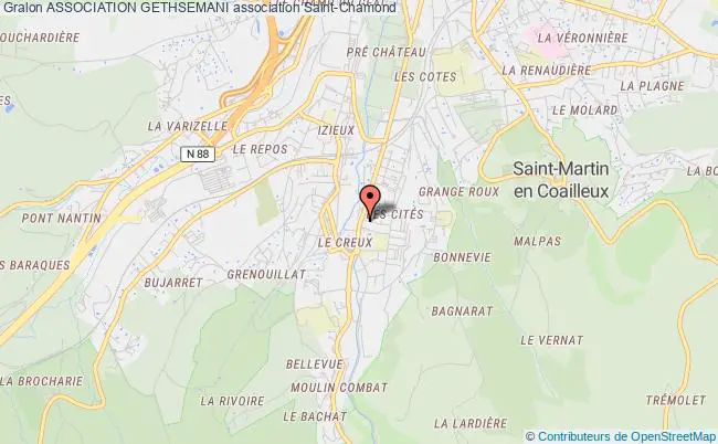 plan association Association Gethsemani Saint-Chamond