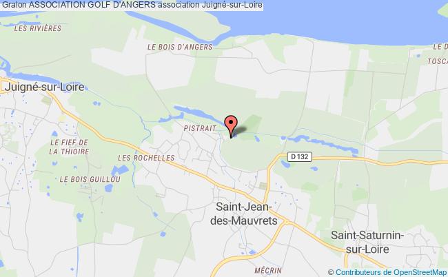 plan association Association Golf D'angers Garennes-sur-Loire