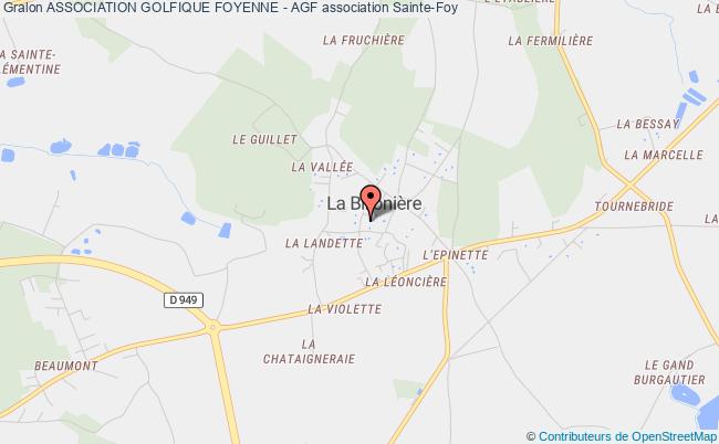 plan association Association Golfique Foyenne - Agf Sainte-Foy