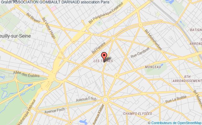 plan association Association Gombault Darnaud Paris