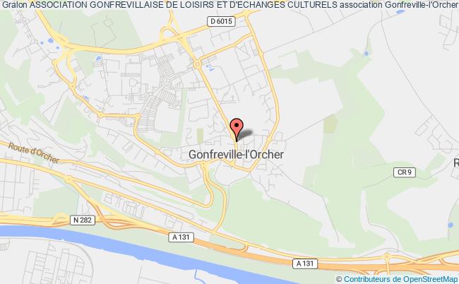 plan association Association Gonfrevillaise De Loisirs Et D'echanges Culturels Gonfreville-l'Orcher