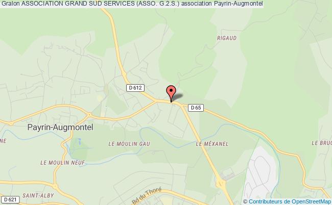 plan association Association Grand Sud Services (asso. G.2.s.) Payrin-Augmontel