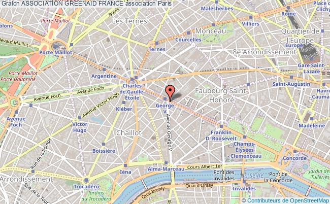 plan association Association Greenaid France Paris 8e