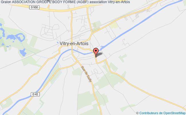 plan association Association Groupe Body Forme (agbf) Vitry-en-Artois