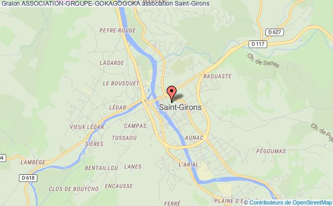 plan association Association-groupe-gokagogoka Saint-Girons