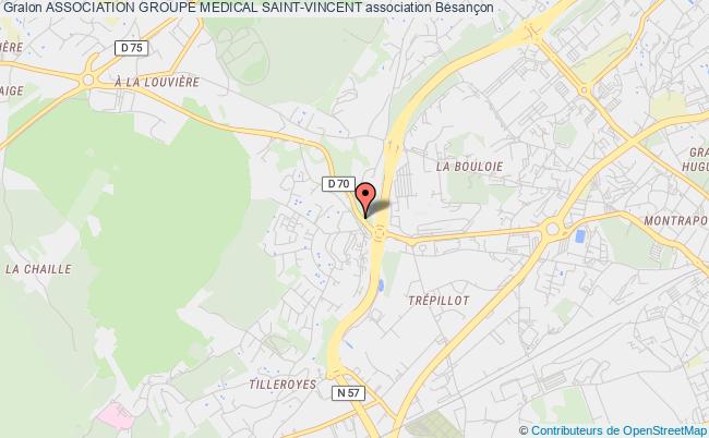 plan association Association Groupe Medical Saint-vincent Besançon