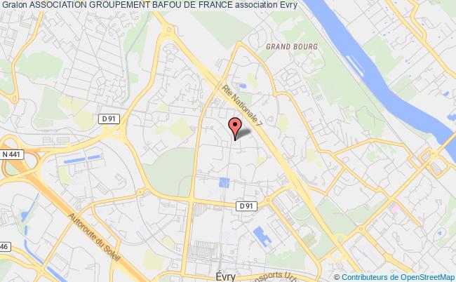plan association Association Groupement Bafou De France Évry-Courcouronnes