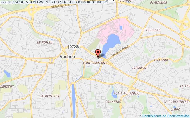 plan association Association Gwened Poker Club Vannes