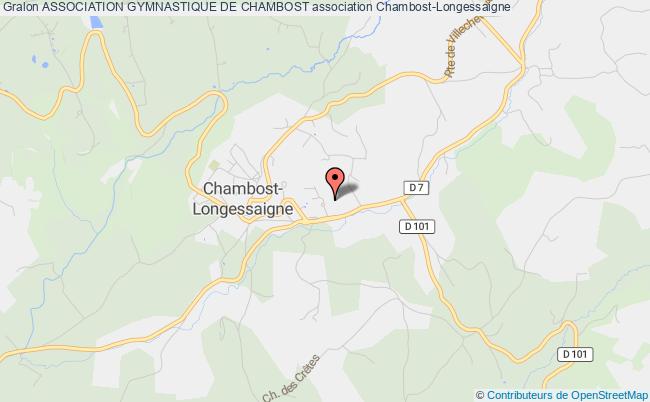 plan association Association Gymnastique De Chambost Chambost-Longessaigne