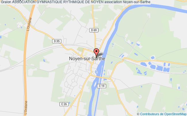 plan association Association Gymnastique Rythmique De Noyen Noyen-sur-Sarthe