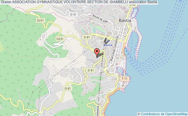 ASSOCIATION GYMNASTIQUE VOLONTAIRE SECTION DE GIAMBELLI