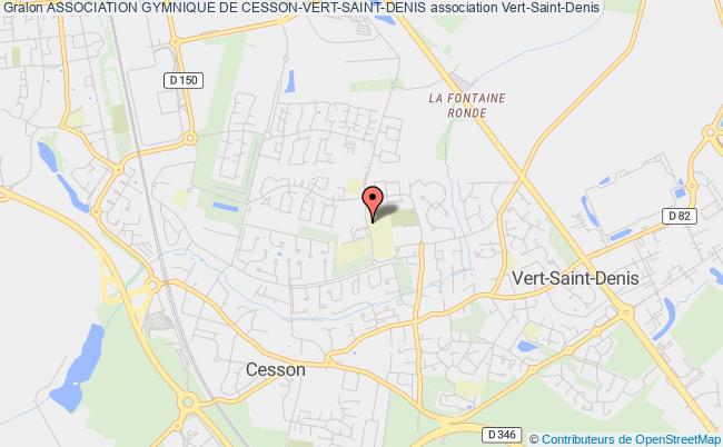 plan association Association Gymnique De Cesson-vert-saint-denis Vert-Saint-Denis