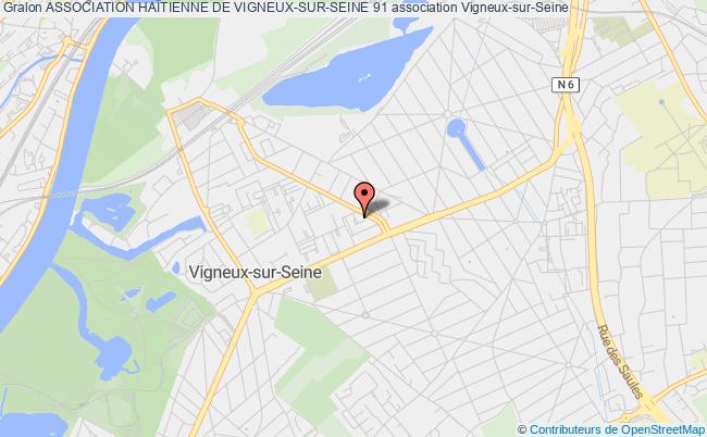 plan association Association HaÏtienne De Vigneux-sur-seine 91 Vigneux-sur-Seine