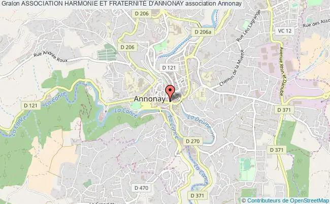 ASSOCIATION HARMONIE ET FRATERNITÉ D'ANNONAY