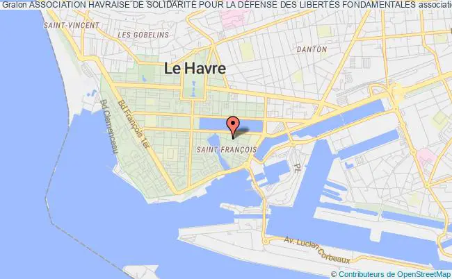 plan association Association Havraise De SolidaritÉ Pour La DÉfense Des LibertÉs Fondamentales Havre