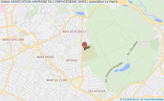 plan association Association Havraise Du Lymphoedeme (ahdl) Le    Havre