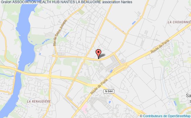 plan association Association Health Hub Nantes La Beaujoire Nantes