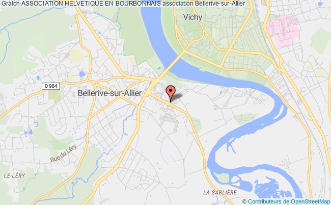 plan association Association Helvetique En Bourbonnais Bellerive-sur-Allier