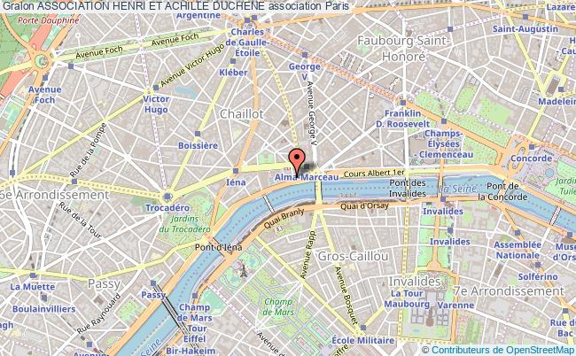 plan association Association Henri Et Achille Duchene Paris