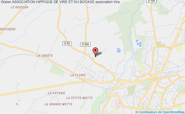 plan association Association Hippique De Vire Et Du Bocage Vire Normandie