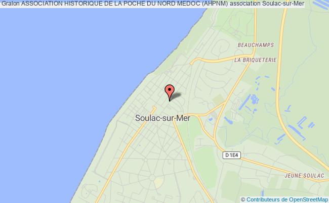 plan association Association Historique De La Poche Du Nord Medoc (ahpnm) Soulac-sur-Mer