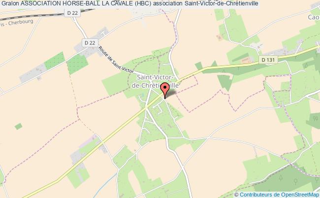 plan association Association Horse-ball La Cavale (hbc) Saint-Victor-de-Chrétienville