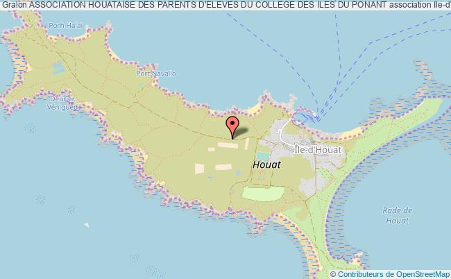 plan association Association Houataise Des Parents D'eleves Du College Des Iles Du Ponant Île-d'Houat