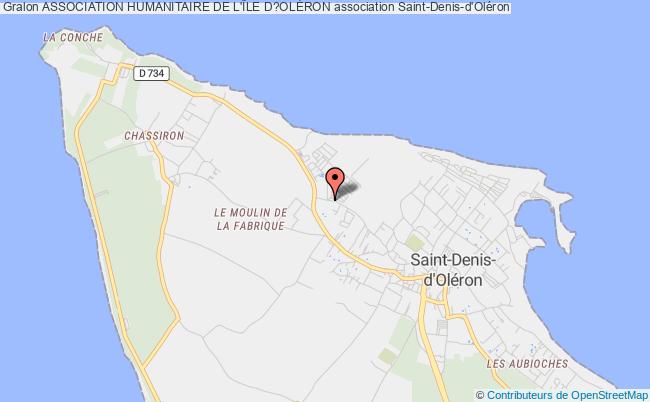 plan association Association Humanitaire De L'Île D?olÉron Saint-Denis-d'Oléron