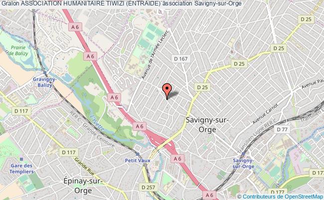 plan association Association Humanitaire Tiwizi (entraide) Savigny-sur-Orge