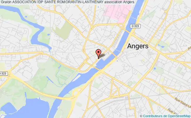 plan association Association Idp Sante Romorantin-lanthenay Angers
