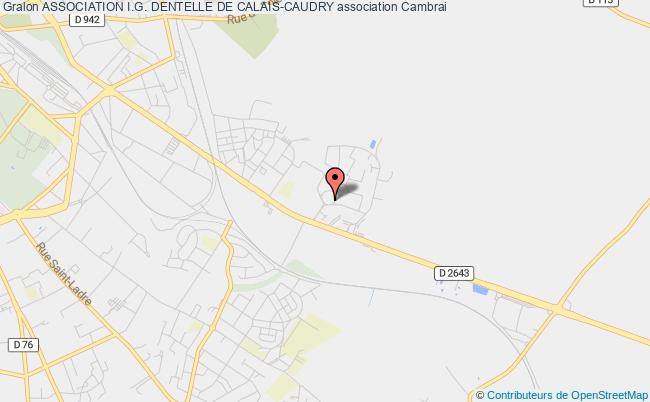 plan association Association I.g. Dentelle De Calais-caudry Cambrai
