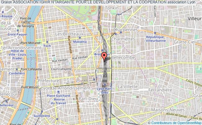 plan association Association Ighir N'targante Pour Le Developpement Et La Cooperation Lyon