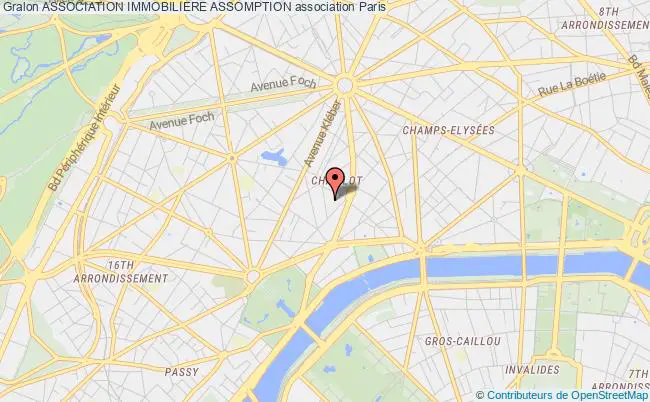 plan association Association Immobiliere Assomption Paris