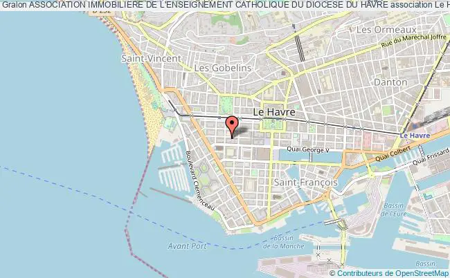 plan association Association Immobiliere De L'enseignement Catholique Du Diocese Du Havre Le    Havre