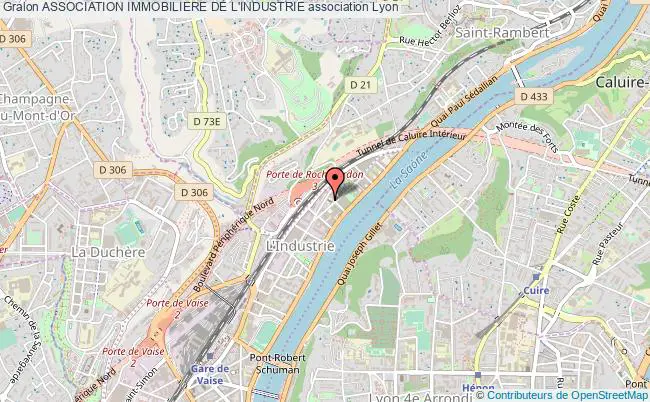 plan association Association Immobiliere De L'industrie Lyon