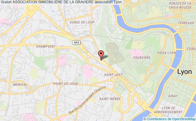 plan association Association Immobiliere De La Graviere Lyon