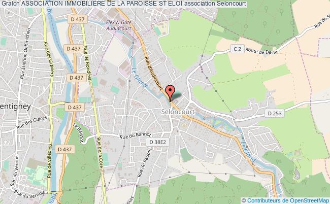 plan association Association Immobiliere De La Paroisse St Eloi Seloncourt
