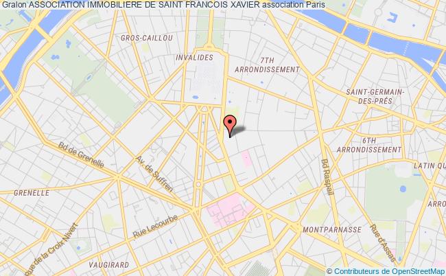 plan association Association Immobiliere De Saint Francois Xavier Paris
