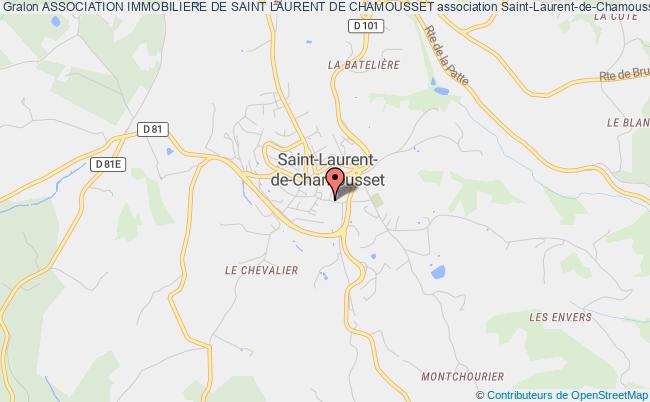 plan association Association Immobiliere De Saint Laurent De Chamousset Saint-Laurent-de-Chamousset