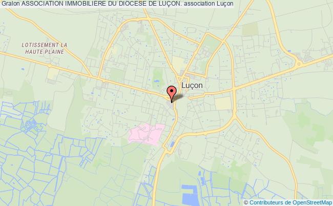 plan association Association Immobiliere Du Diocese De LuÇon. Luçon