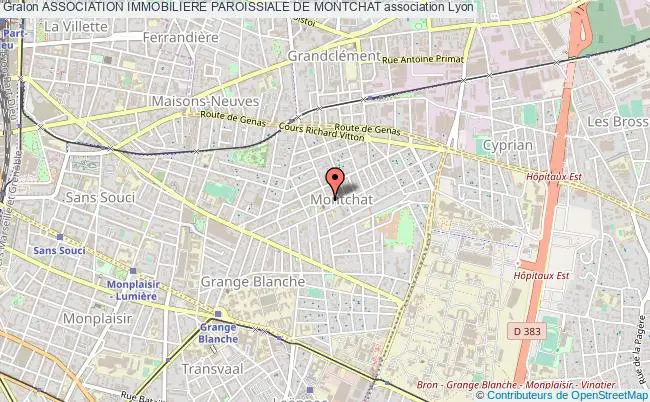 plan association Association Immobiliere Paroissiale De Montchat Lyon