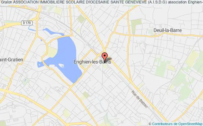 plan association Association Immobiliere Scolaire Diocesaine Sainte Genevieve (a.i.s.d.g) Enghien-les-Bains