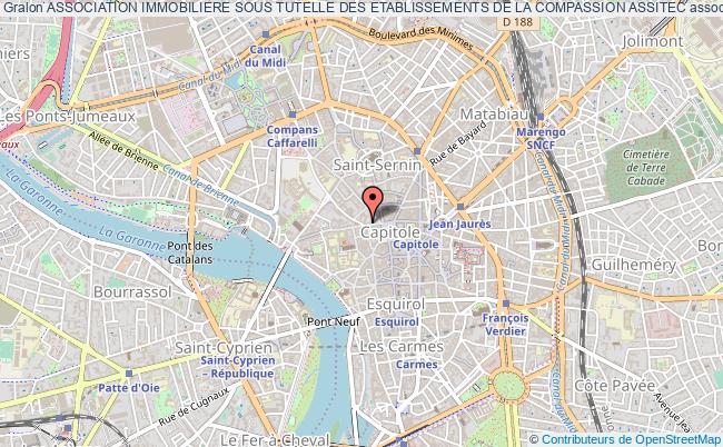 plan association Association Immobiliere Sous Tutelle Des Etablissements De La Compassion Assitec Toulouse