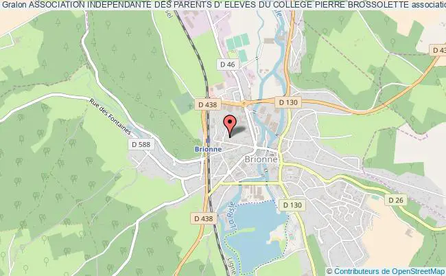 plan association Association Independante Des Parents D' Eleves Du College Pierre Brossolette Brionne