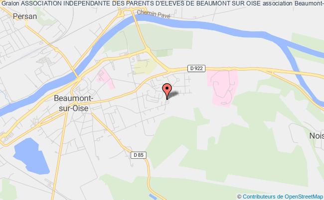plan association Association Independante Des Parents D'eleves De Beaumont Sur Oise Beaumont-sur-Oise