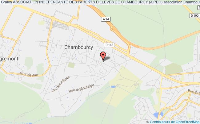 plan association Association Independante Des Parents D'eleves De Chambourcy (aipec) Chambourcy