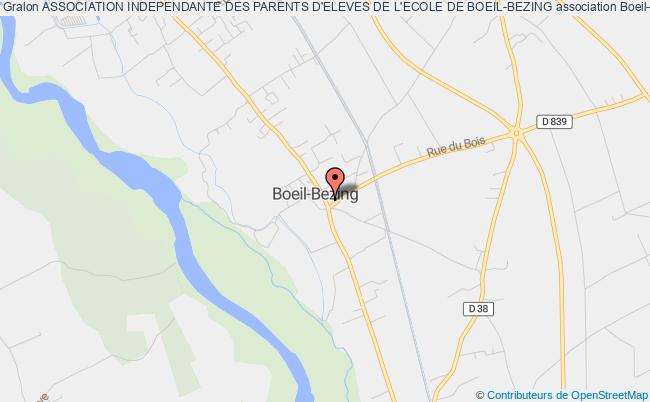 ASSOCIATION INDEPENDANTE DES PARENTS D'ELEVES DE L'ECOLE DE BOEIL-BEZING